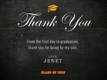 29 The Best Free Printable Graduation Thank You Card Template Photo with Free Printable Graduation Thank You Card Template