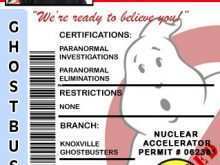 29 The Best Ghostbusters Id Card Template Photo for Ghostbusters Id Card Template