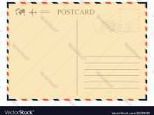 29 The Best Postcard Template With Picture Formating with Postcard Template With Picture