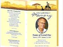 29 The Best Remembrance Card Template Free in Photoshop with Remembrance Card Template Free