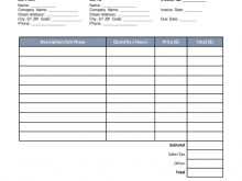 29 The Best Sample Construction Invoice Template in Photoshop with Sample Construction Invoice Template