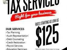 29 The Best Tax Preparation Flyers Templates Templates by Tax Preparation Flyers Templates