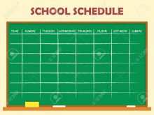 29 Visiting Class Schedule Template Design With Stunning Design by Class Schedule Template Design