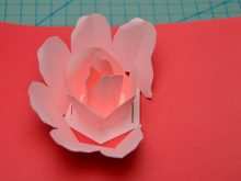 30 Adding Pop Up Card Rose Template With Stunning Design for Pop Up Card Rose Template