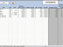 30 Best Credit Card Tracker Template Excel Maker with Credit Card Tracker Template Excel