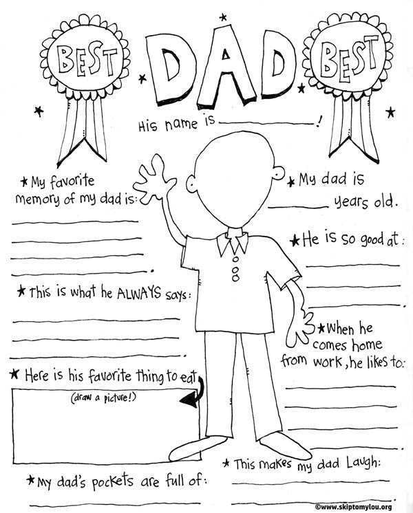 30 Blank Fathers Day Card Colouring Template With Stunning Design by Fathers Day Card Colouring Template
