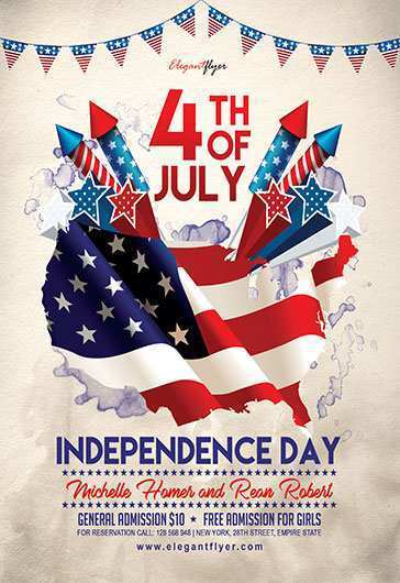 30 Blank Fourth Of July Flyer Template Free in Word with Fourth Of July Flyer Template Free