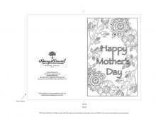 30 Blank Mother Day Card Template Printable in Photoshop with Mother Day Card Template Printable