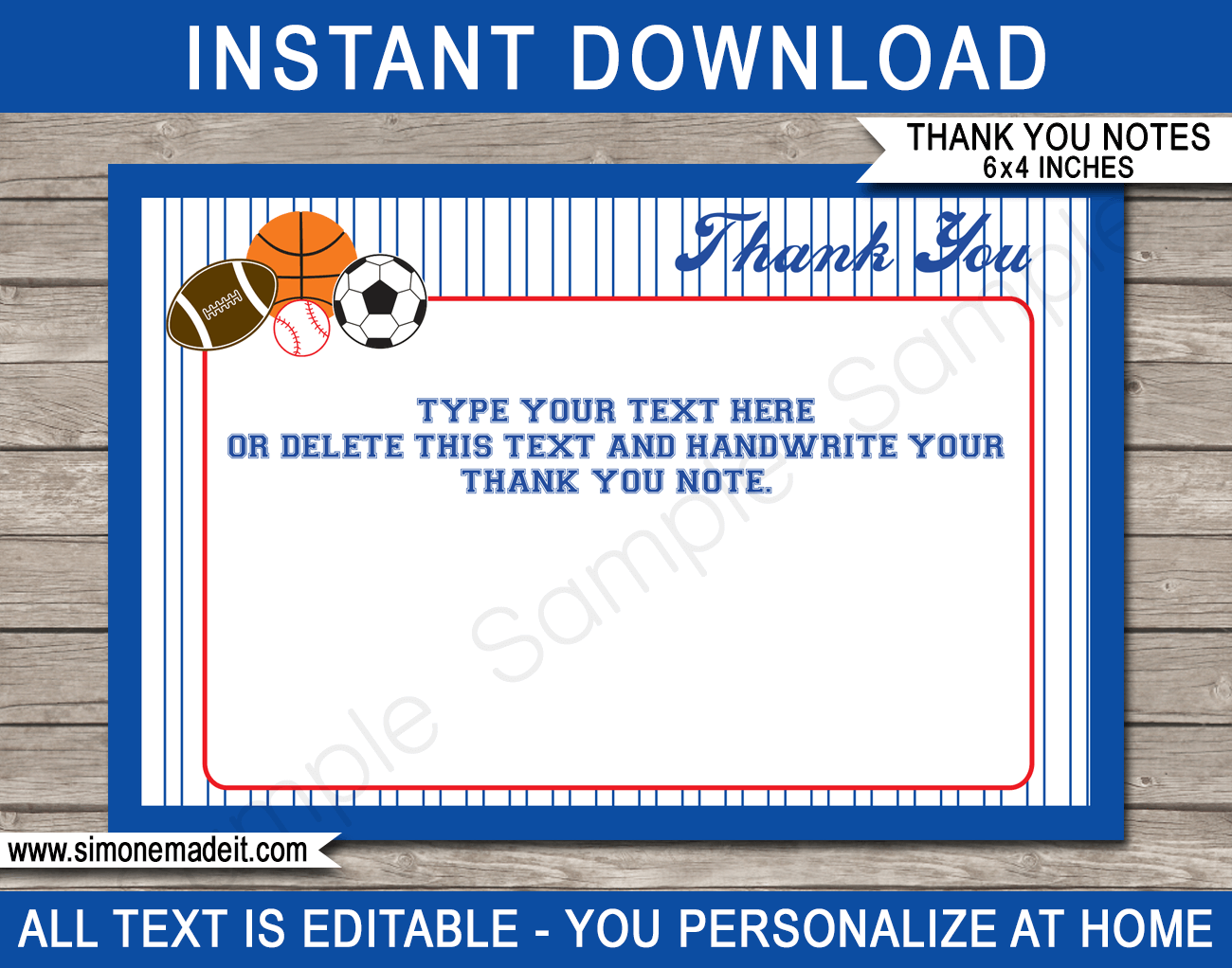 11 Blank Soccer Thank You Card Template for Ms Word by Soccer Pertaining To Soccer Thank You Card Template