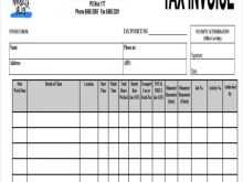 30 Blank Tax Invoice Contractor Example for Ms Word for Tax Invoice Contractor Example