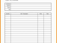 30 Blank Tax Invoice Statement Template Templates for Tax Invoice Statement Template