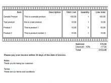 Quotation  Invoice Template