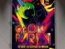30 Creating Glow In The Dark Party Flyer Template Free in Photoshop for Glow In The Dark Party Flyer Template Free