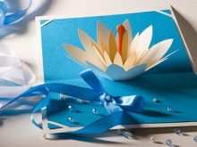30 Creating Lotus Pop Up Card Template Now for Lotus Pop Up Card Template