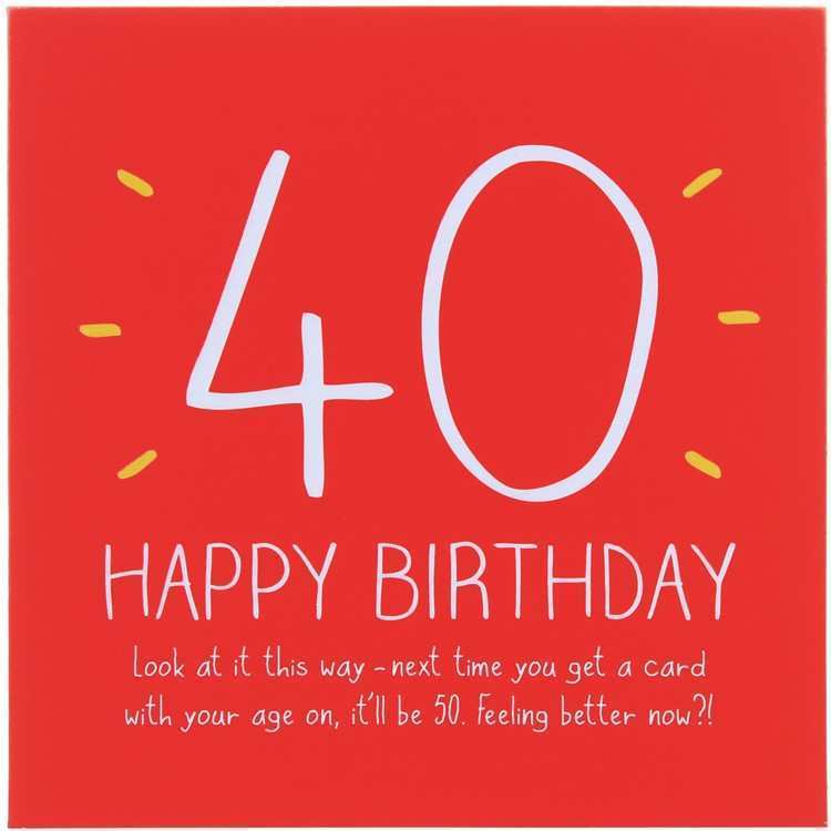 40Th Birthday Card Template Word - Cards Design Templates