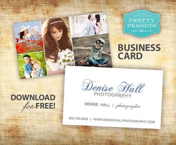 30 Creative Business Card Template Lightroom With Stunning Design with Business Card Template Lightroom