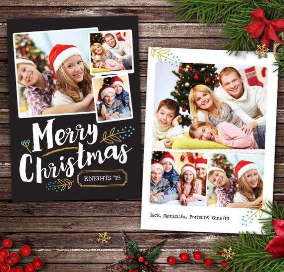 30 Customize Christmas Card Template Digital Formating by Christmas Card Template Digital