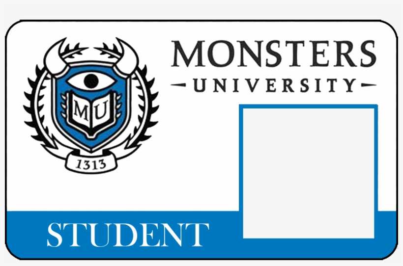 30 Customize Monsters University Id Card Template Templates by Monsters