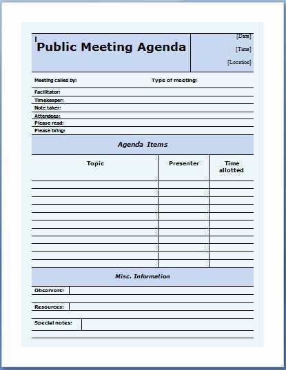 30 Customize Our Free Agenda Conference Call Template Templates for Agenda Conference Call Template