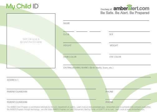30 Customize Our Free Kid Id Card Template Free PSD File with Kid Id Card Template Free
