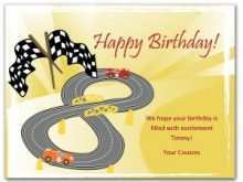 30 Customize Our Free Nascar Birthday Card Template PSD File for Nascar Birthday Card Template
