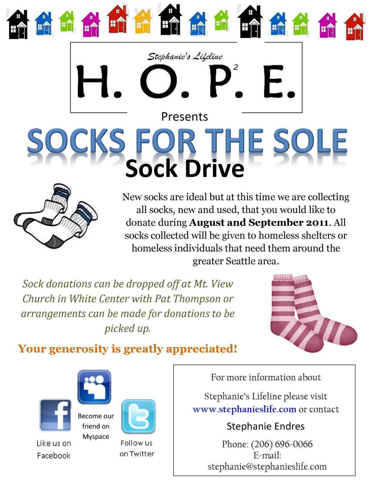 30 Customize Our Free Sock Drive Flyer Template Templates with Sock