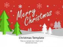 30 Format Christmas Card Templates In Powerpoint by Christmas Card Templates In Powerpoint