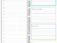 30 Format Daily Calendar Template With Times for Ms Word with Daily Calendar Template With Times