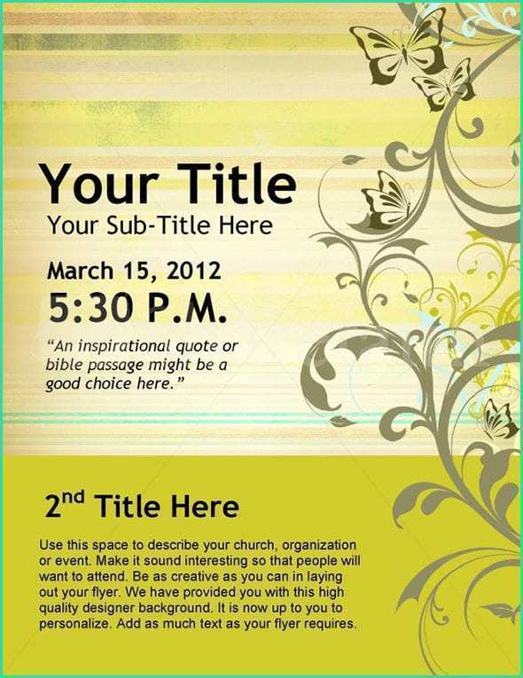 Free Church Flyer Templates Microsoft Word Cards Design Templates
