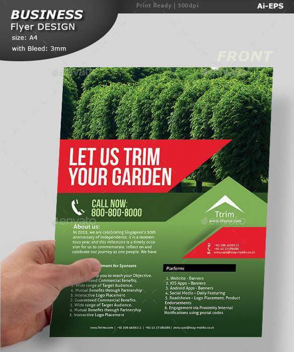 Lawn Care Flyers Templates Free