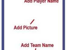 30 Free Baseball Name Card Template With Stunning Design by Baseball Name Card Template