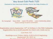 30 Free Cub Scout Flyer Template in Word by Cub Scout Flyer Template