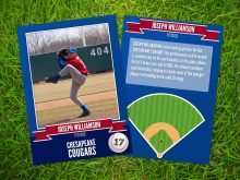 30 Free Printable Baseball Trading Card Template For Word Now by Baseball Trading Card Template For Word