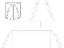 30 Free Printable Christmas Card Tree Template for Ms Word with Christmas Card Tree Template