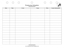 30 Free Production Line Schedule Template Layouts for Production Line Schedule Template