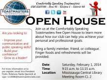 30 Free Toastmasters Open House Flyer Template in Photoshop with Toastmasters Open House Flyer Template