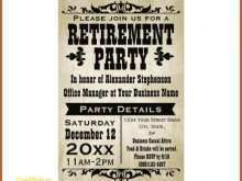 30 How To Create Free Retirement Party Flyer Template For Free by Free Retirement Party Flyer Template