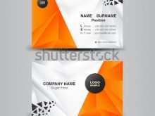 30 How To Create Orange Name Card Template With Stunning Design by Orange Name Card Template