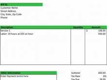 30 How To Create Service Tax Invoice Format Xls in Word for Service Tax Invoice Format Xls