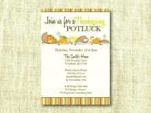30 Online Thanksgiving Potluck Flyer Template Free in Photoshop by Thanksgiving Potluck Flyer Template Free