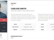 30 Online Vcard Web Template Free for Ms Word for Vcard Web Template Free