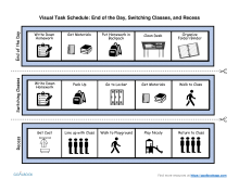 30 Online Visual Schedule Template For School Download for Visual Schedule Template For School