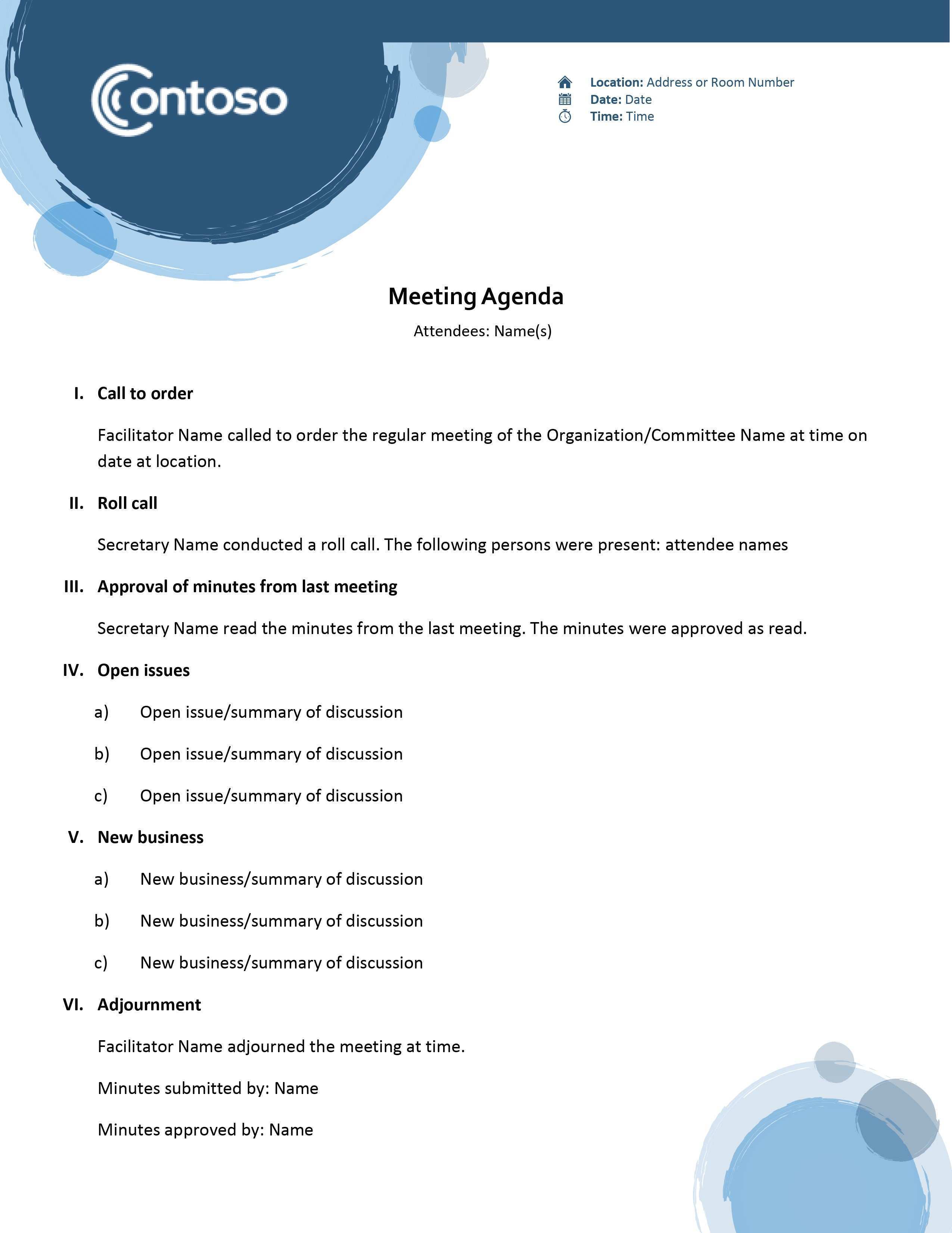 30 Printable Conference Agenda Template Excel for Ms Word with Conference Agenda Template Excel