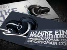 30 Printable Dj Business Card Template Free Download Templates with Dj Business Card Template Free Download