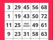 30 Report Make A Bingo Card Template in Word by Make A Bingo Card Template