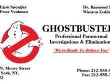 30 Standard Ghostbusters Id Card Template With Stunning Design with Ghostbusters Id Card Template