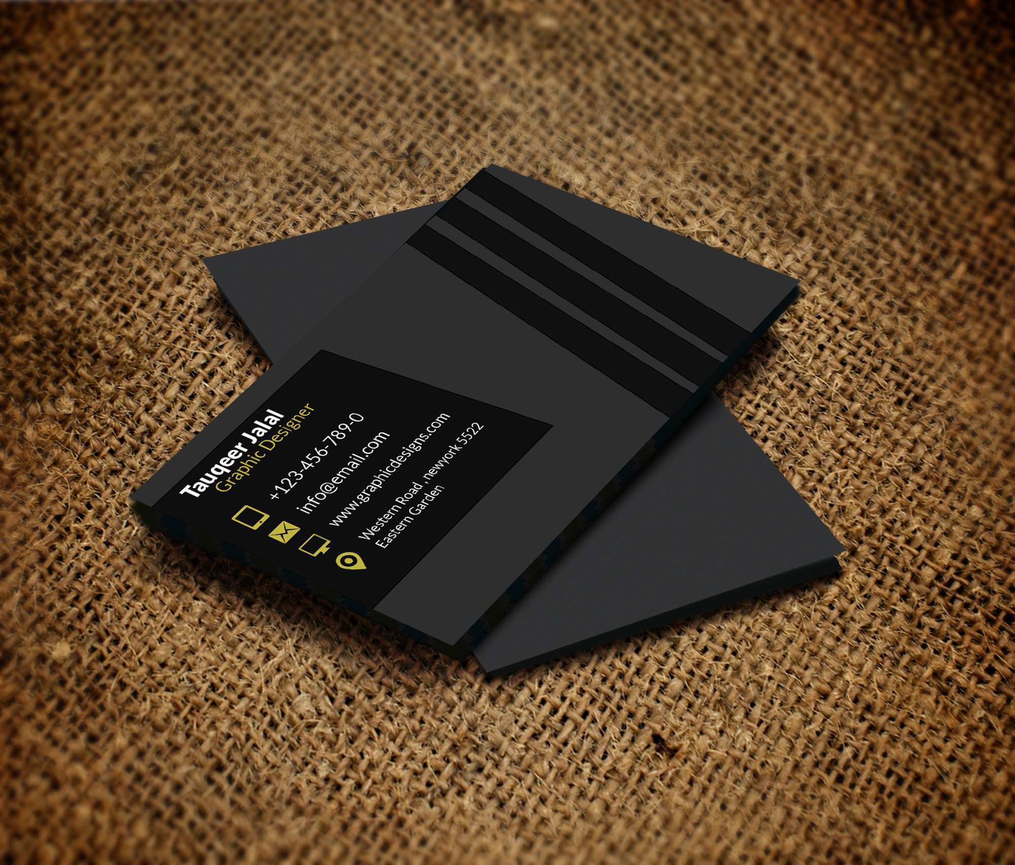 business card templates photoshop free download