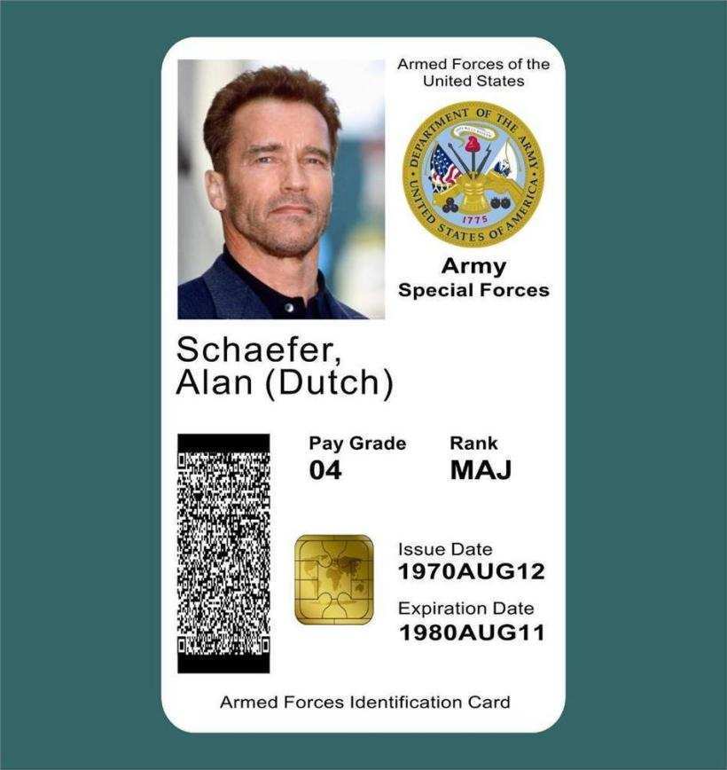 fake us army id card generator