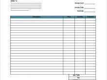 30 The Best Blank Commercial Invoice Template Templates by Blank Commercial Invoice Template
