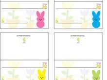 30 The Best Easter Place Card Template Free Download with Easter Place Card Template Free